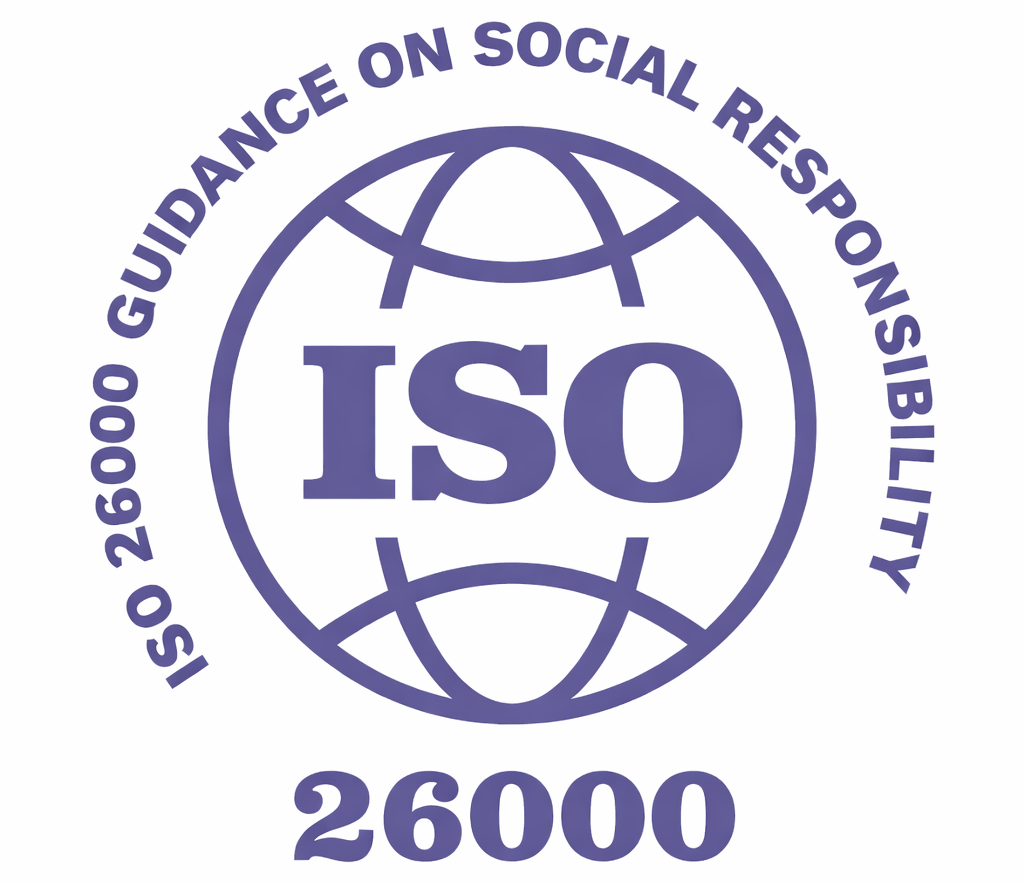logo de iso 26000 en detalle